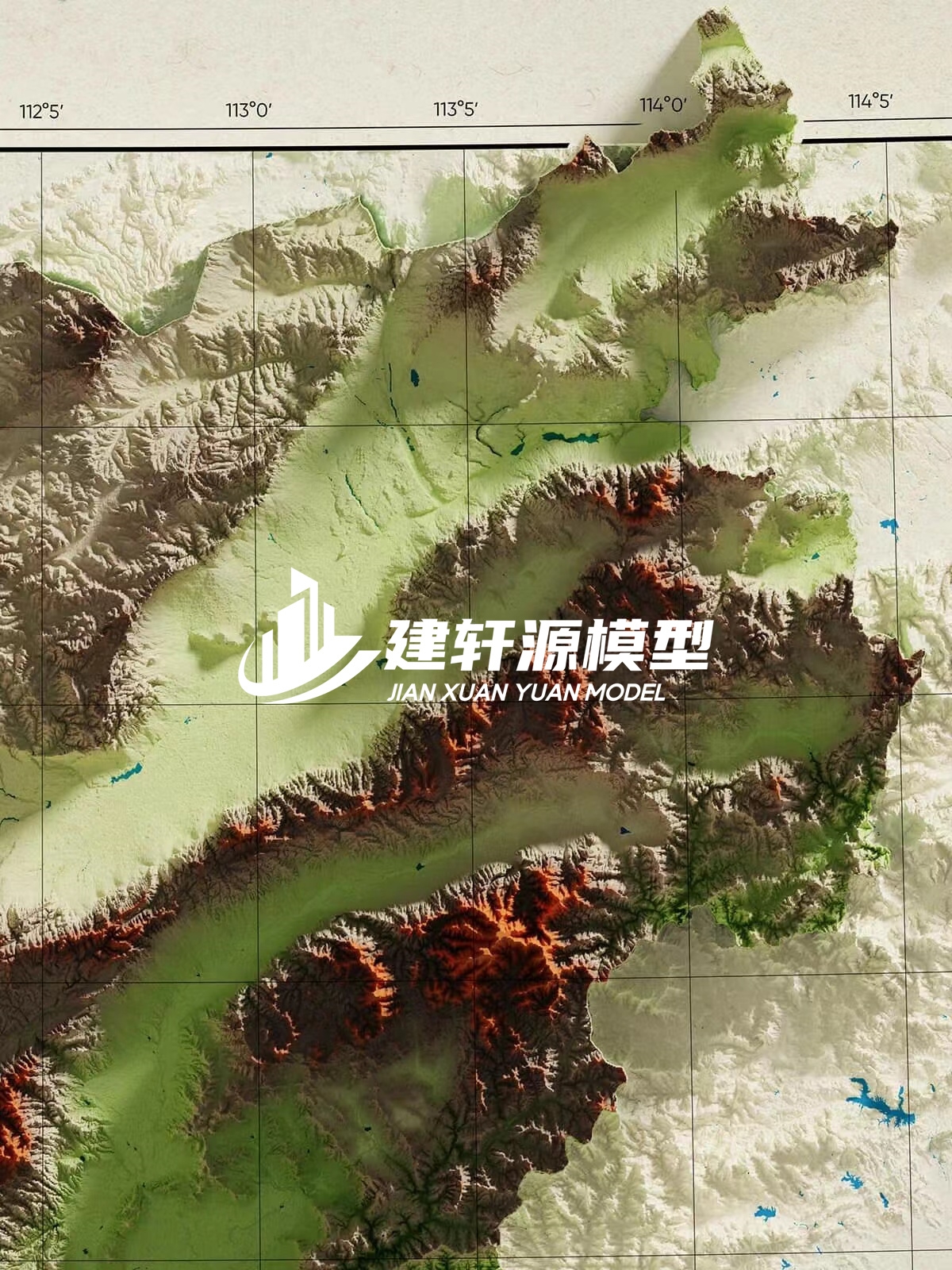 东丰地形模型制作